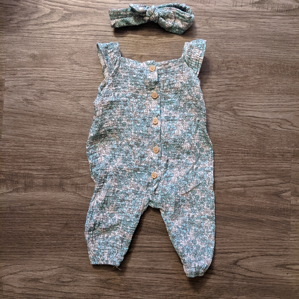✨2/$15✨romper and matching headband